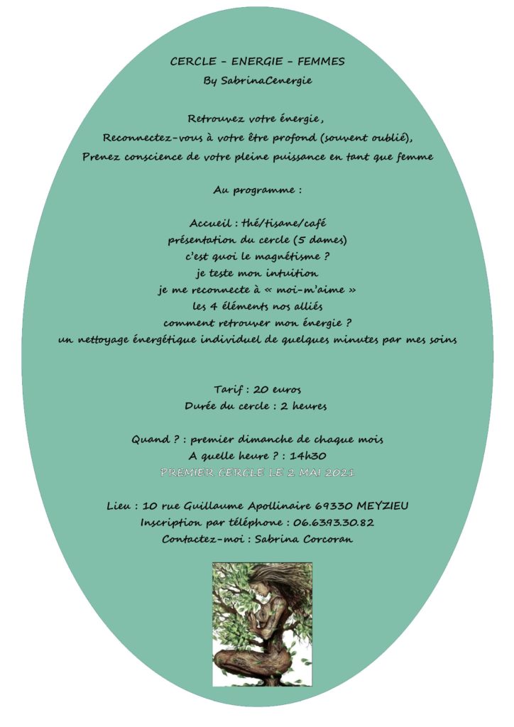 Atelier « Le cercle des femmes »